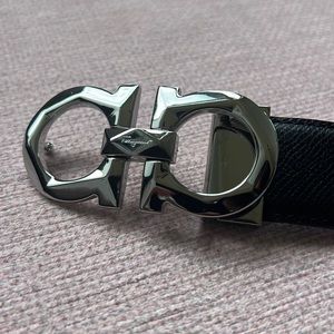 Ferragamo Silver Belt